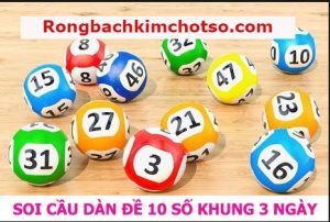 Dàn đề 10 số rồng bạch kim