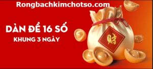 Dàn đề 16 số khung 3 ngày