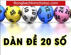 Dàn đề 20 số