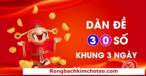 Dàn đề 30 số