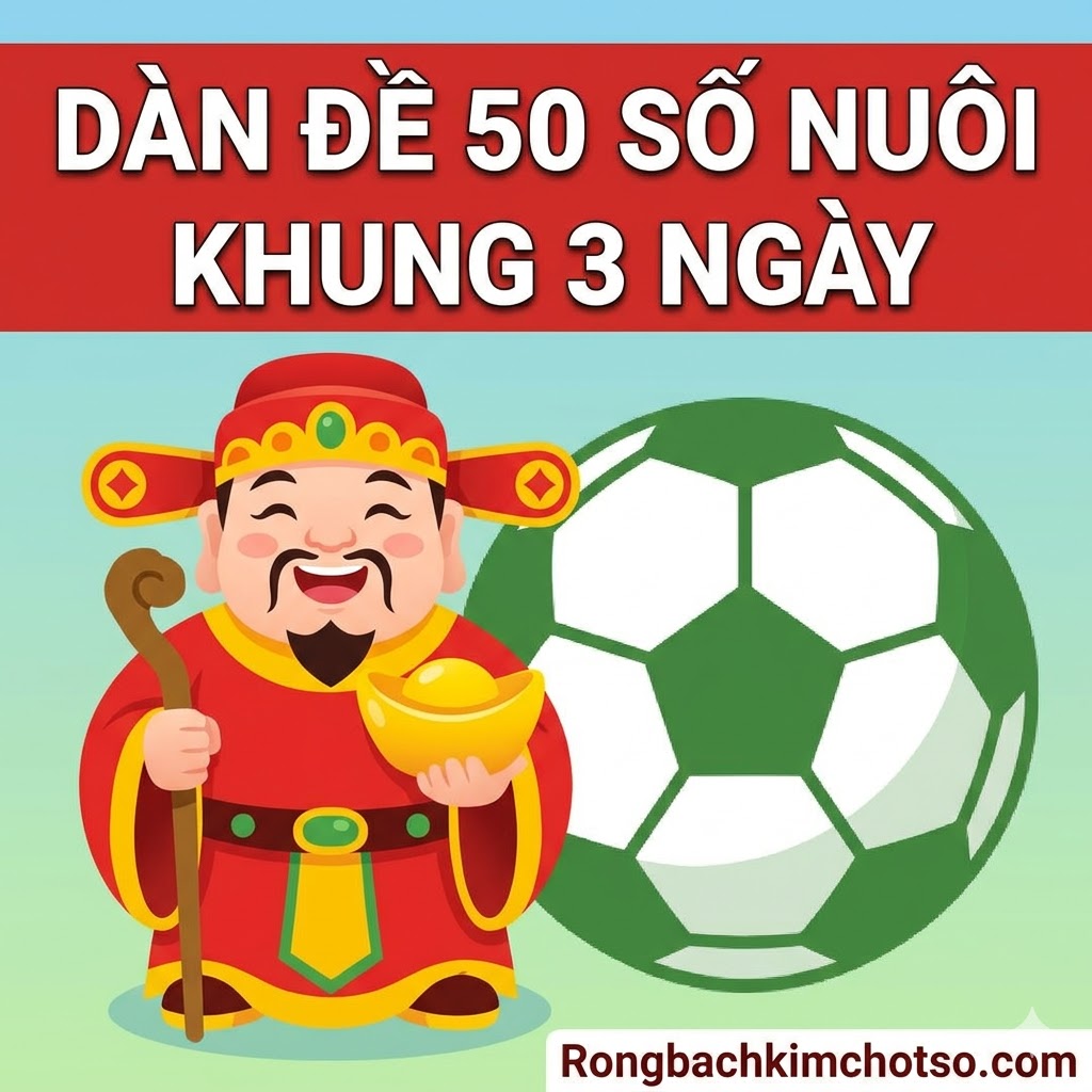 Dàn đề 50 số nuôi khung 3 ngày