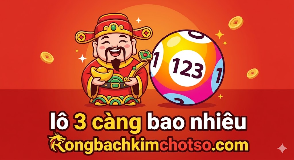 1 điểm lô 3 càng bao nhiêu tiền?