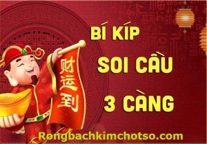 Soi cầu 3 càng miền bắc