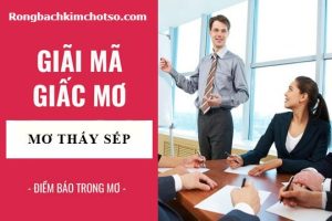 Mơ thấy sếp