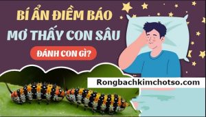 Mơ thấy sâu bọ đánh đề con gì?