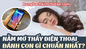 Mơ thấy điện thoại đánh con gì