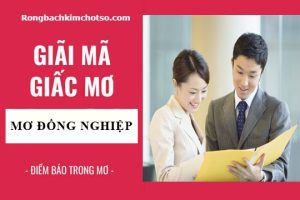 Mơ thấy đồng nghiệp