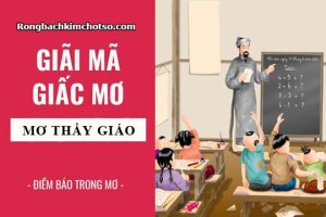 Mơ thấy giáo viên