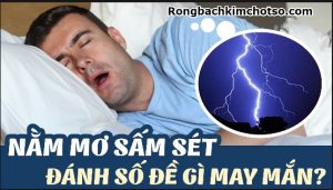 Mơ thấy sấm sét đánh con gì