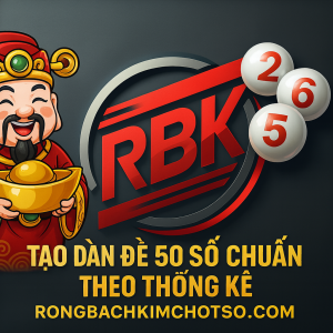 Tạo dàn đề 50 số chuẩn theo thống kê